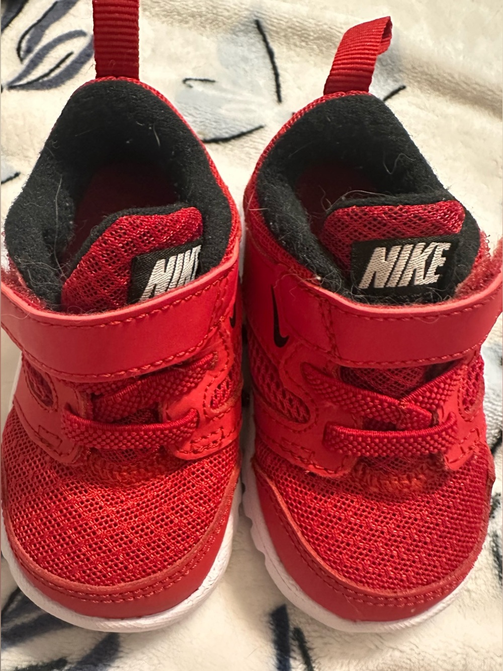 Nike Flex Experience 3 Red Black Toddler 4C